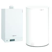 Пакет VIESSMANN VITODENS 100-W 35 (кВт) з бойлером Vitocell 100-W тип CVA на 200л., Мощность: 35, Объем бойлера: 200, Тип бойлера: Моновалентный, image 