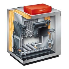Газовий підлоговий чавунний котел Vitogas 100F, Вибір потужності котла: 29 кВт, image 