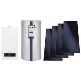 Пакетна пропозиція VIESSMANN VITODENS 200-W 2,6 -26(кВт) з бівалентним бойлером Vitocell 100-W тип CVUB  на  300 л. та сонячним колекторами, image 