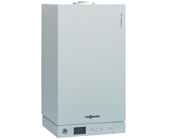 VITOPEND 100 WH1D 23 кВт открытая камера дымоходный 2-х контурный, Мощность: 24, Тип ГВС: Двухконтурный, image 